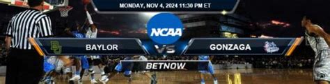 gonzaga betting line|baylor vs gonzaga betting line.